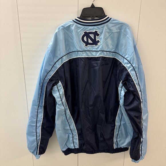VTG G-III Carl Banks UNC North Carolina Tar Heels Pullover Warmup 90s Sz L  EUC - Picture 7 of 12